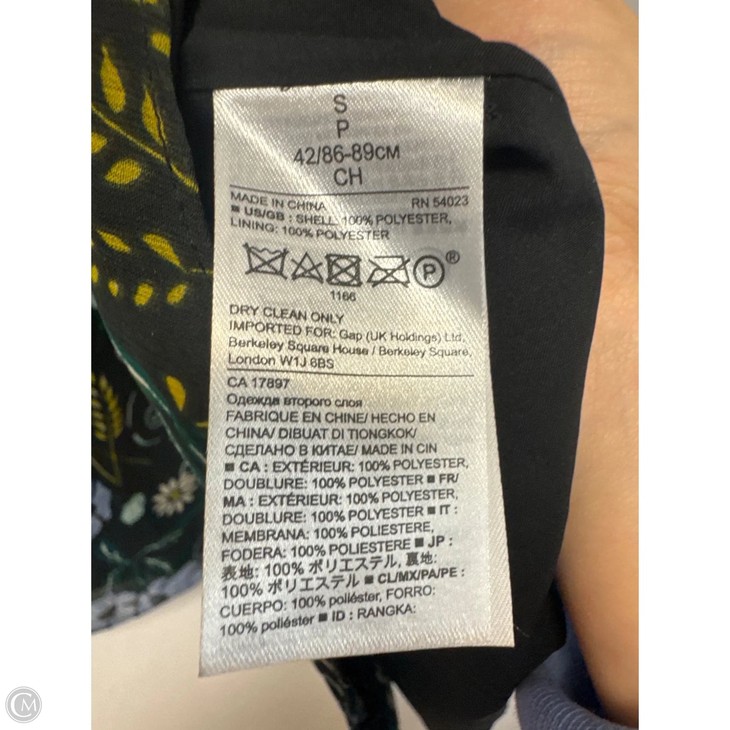 Dress Casual Midi By Banana Republic In Navy, Size: S
