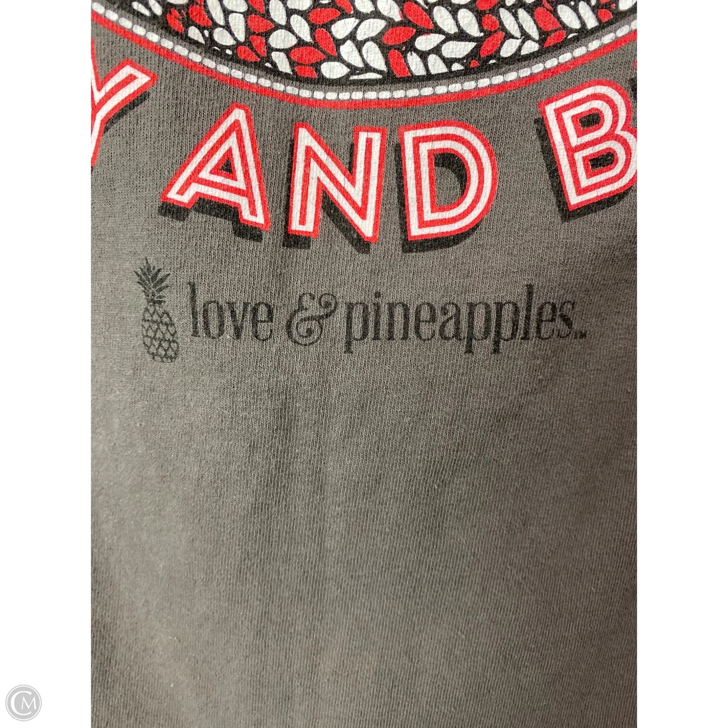 Top Long Sleeve By Clothes Mentor In Grey, Size: L