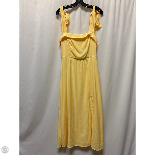 Dress Casual Maxi By Trixxi In Yellow, Size: M