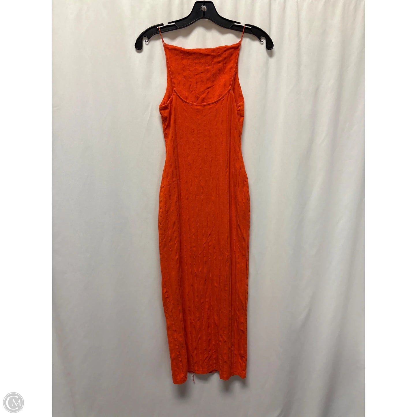 Dress Casual Maxi By Zara In Orange, Size: S