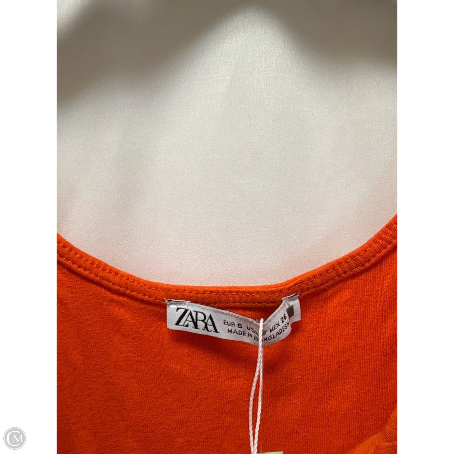 Dress Casual Maxi By Zara In Orange, Size: S