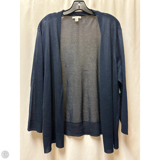 Cardigan By Cato In Navy, Size: 4x