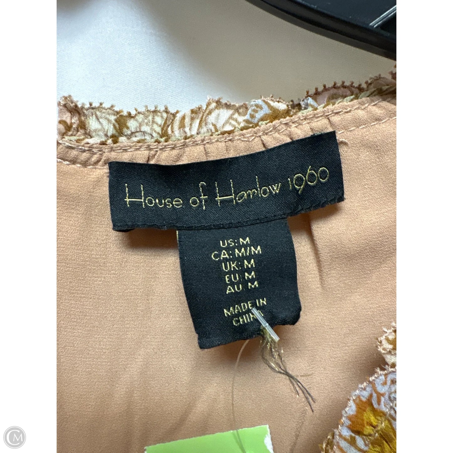 Dress Casual Midi By House Of Harlow In Orange, Size: M