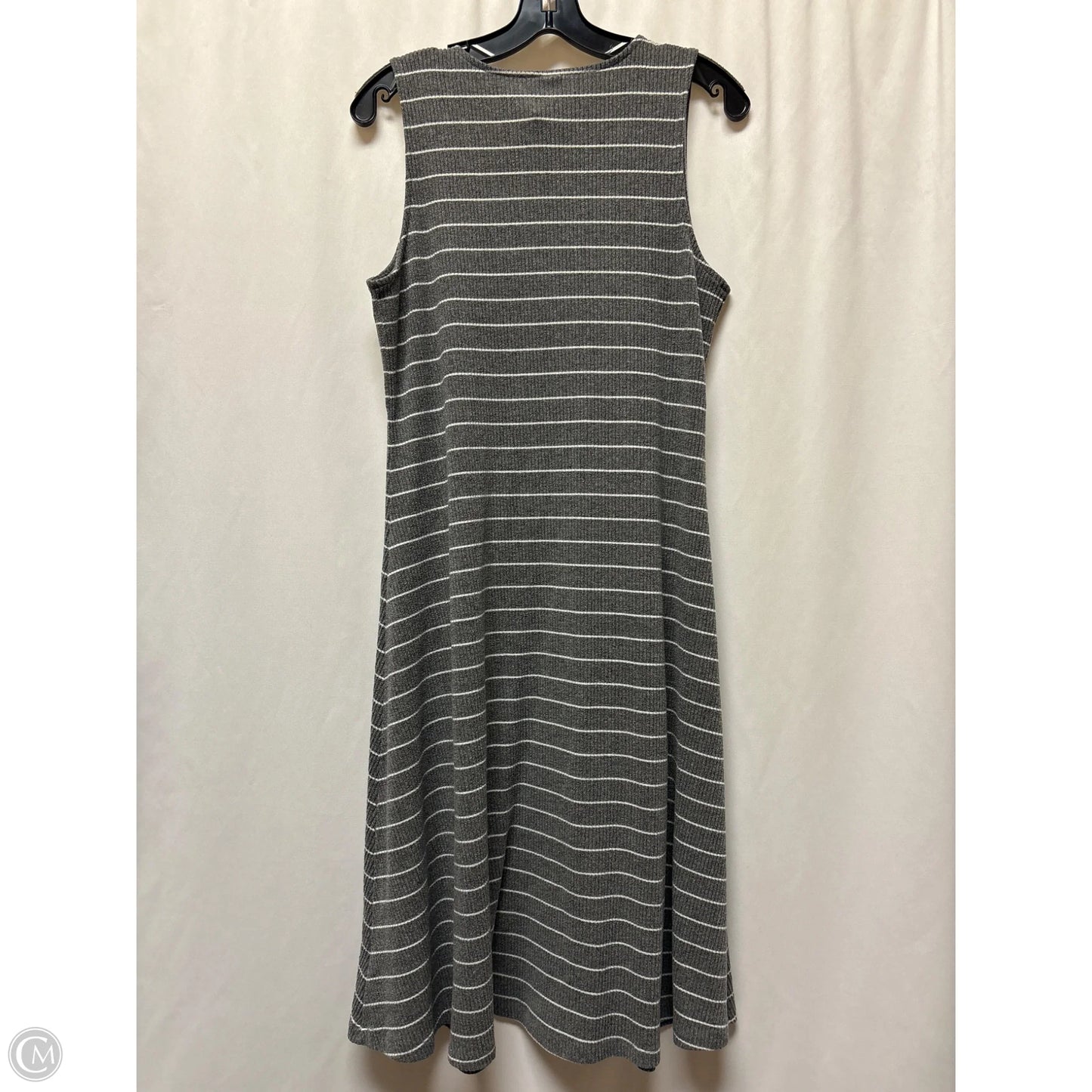 Dress Casual Maxi By Old Navy In Grey, Size: L