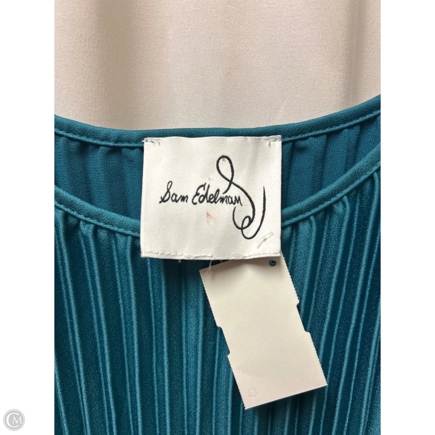 Dress Casual Maxi By Sam Edelman In Teal, Size: M