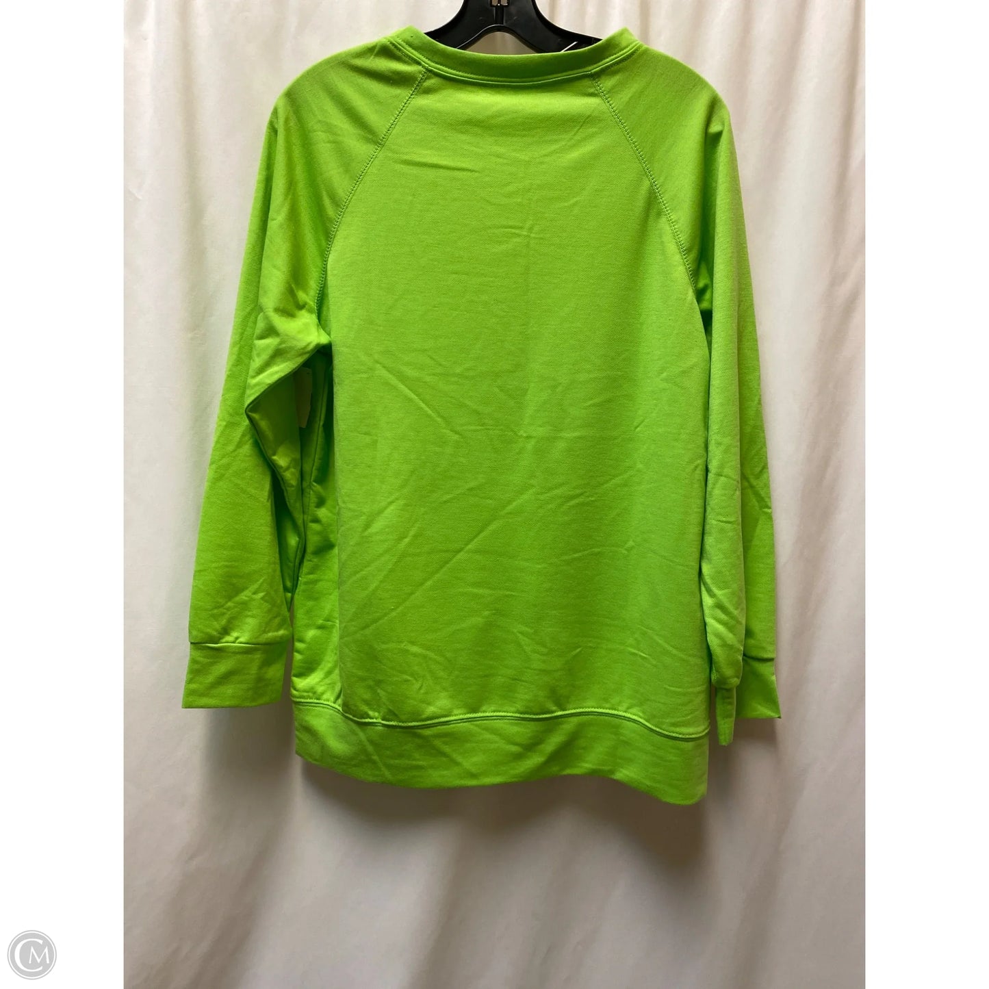 Top Long Sleeve By Clothes Mentor In Green, Size: M