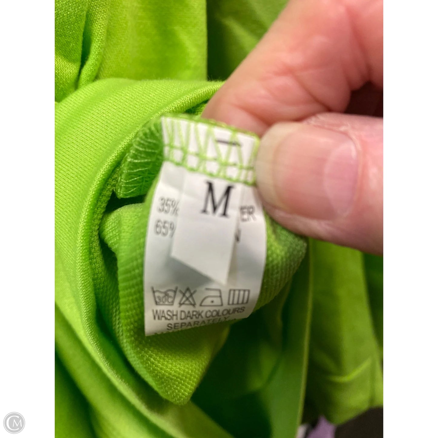 Top Long Sleeve By Clothes Mentor In Green, Size: M