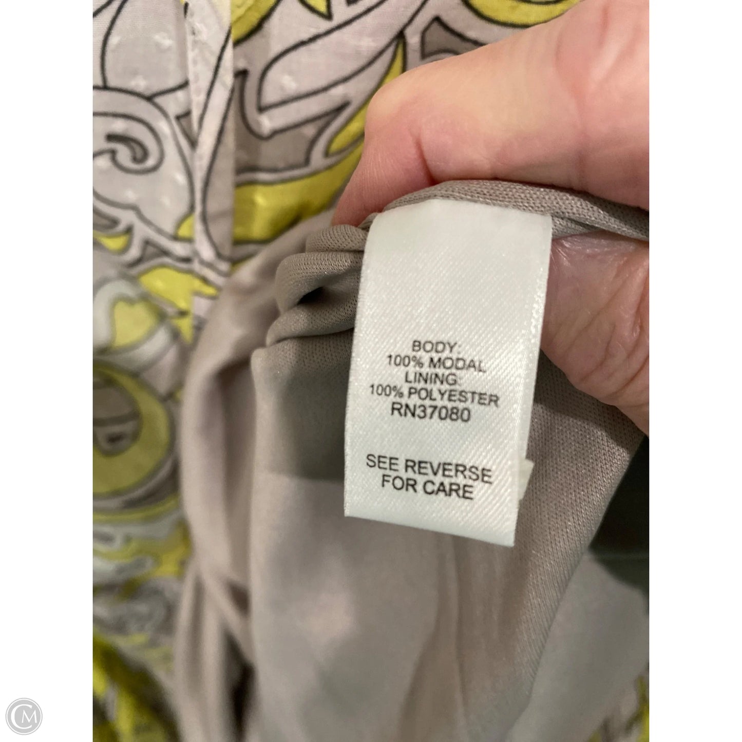 Dress Casual Midi By Cato In Yellow, Size: L