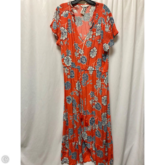 Dress Casual Maxi By Sonoma In Pink, Size: Xxl