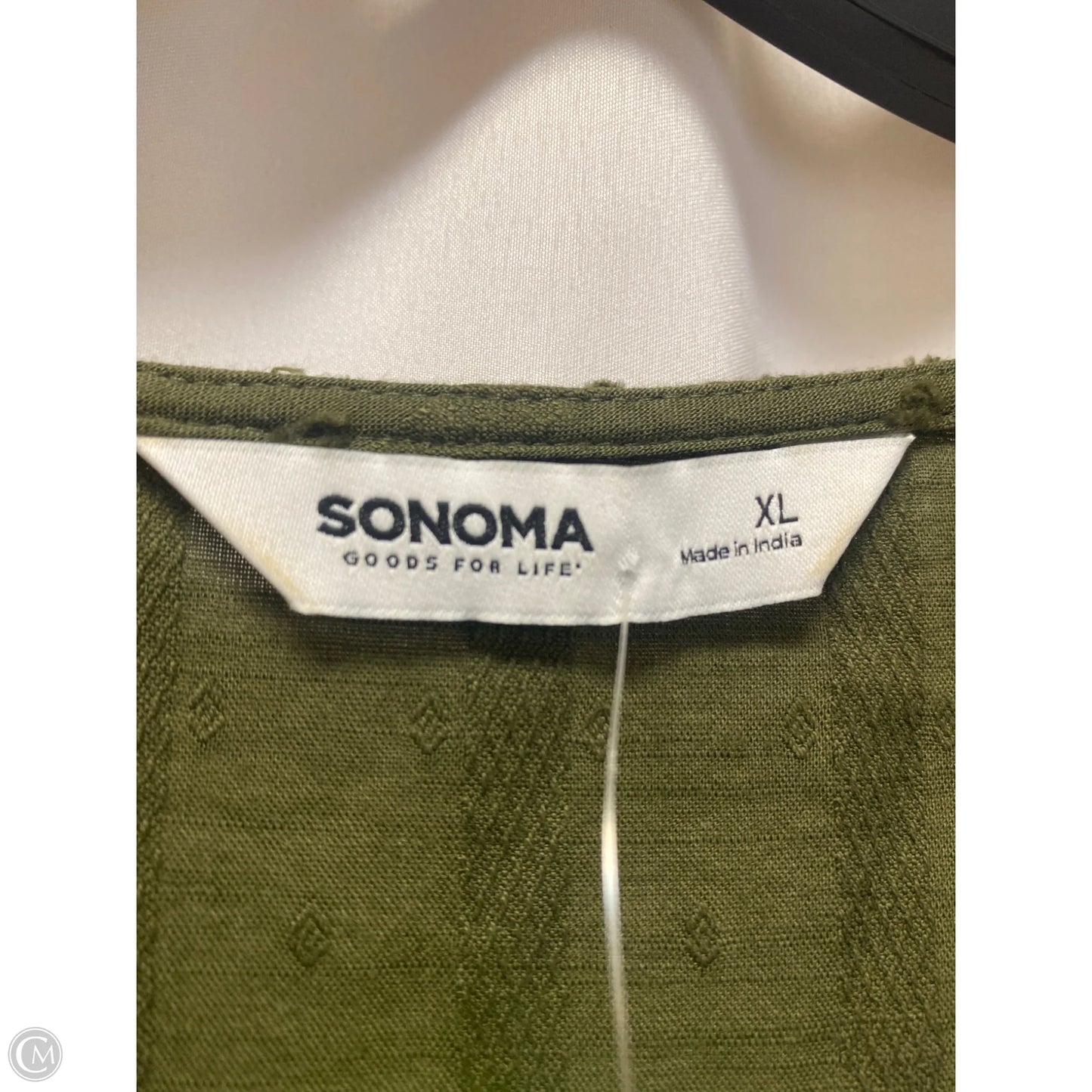 Dress Casual Maxi By Sonoma In Green, Size: Xl