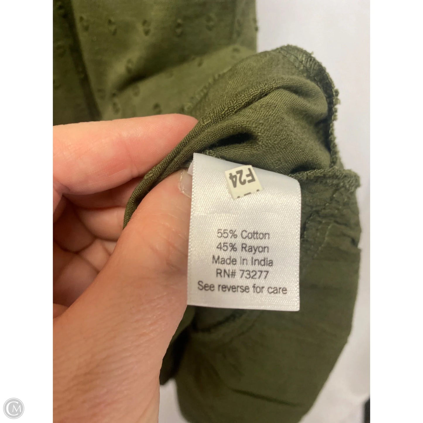 Dress Casual Maxi By Sonoma In Green, Size: Xl