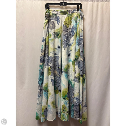 Skirt Maxi By Clothes Mentor In Green, Size: M