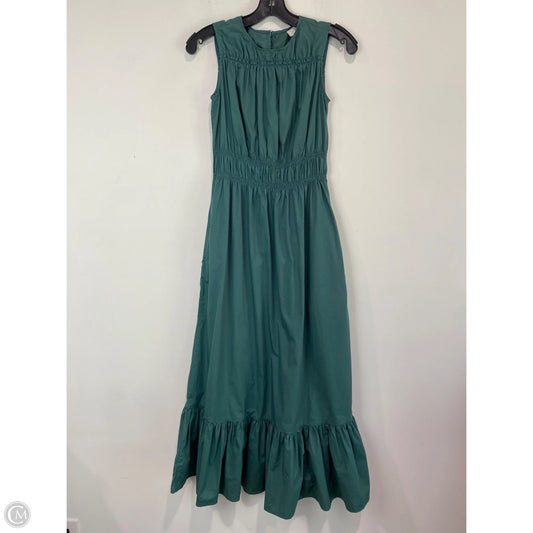 Dress Casual Maxi By A New Day In Green, Size: Xs