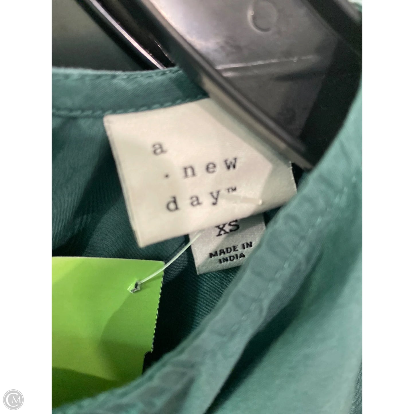 Dress Casual Maxi By A New Day In Green, Size: Xs
