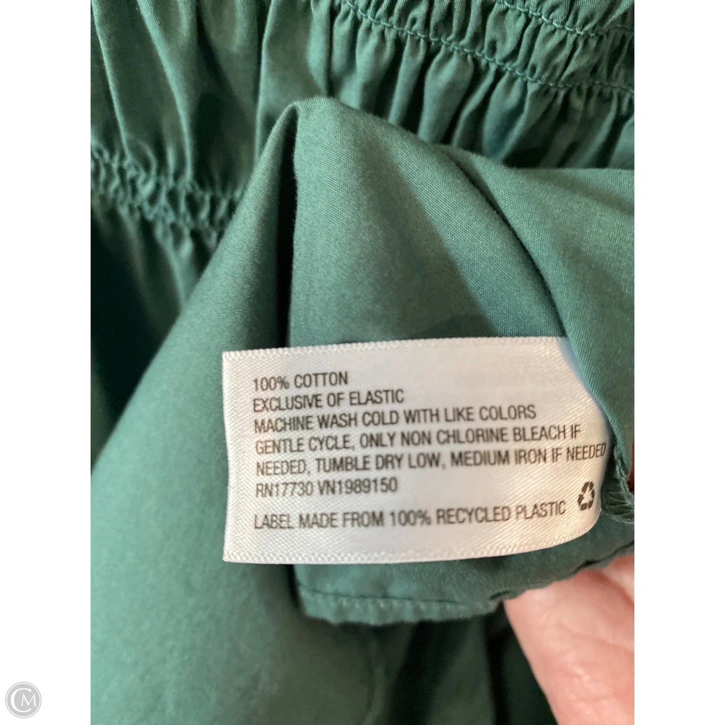 Dress Casual Maxi By A New Day In Green, Size: Xs