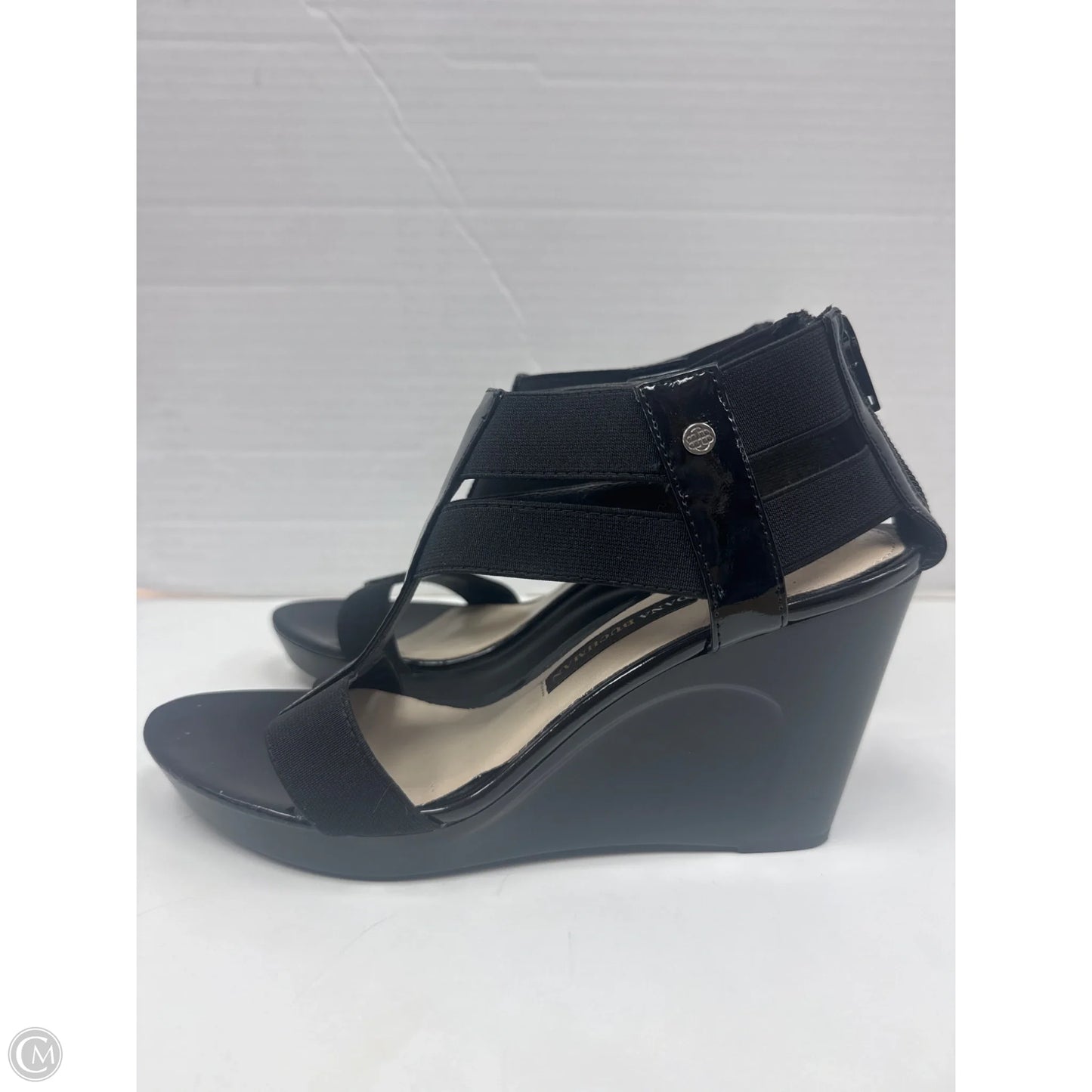 Sandals Heels Block By Dana Buchman In Black, Size: 7