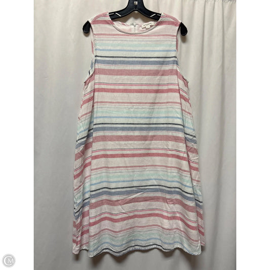 Dress Casual Midi By Beachlunchlounge In Pink, Size: L
