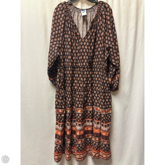 Dress Casual Maxi By Old Navy In Purple, Size: Xl