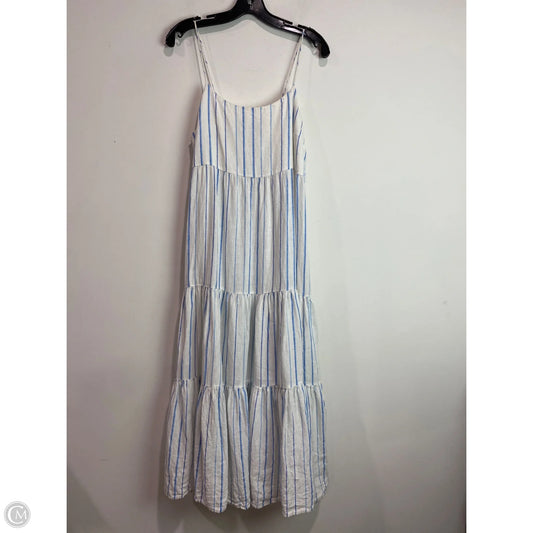 Dress Casual Maxi By Madewell In White, Size: L