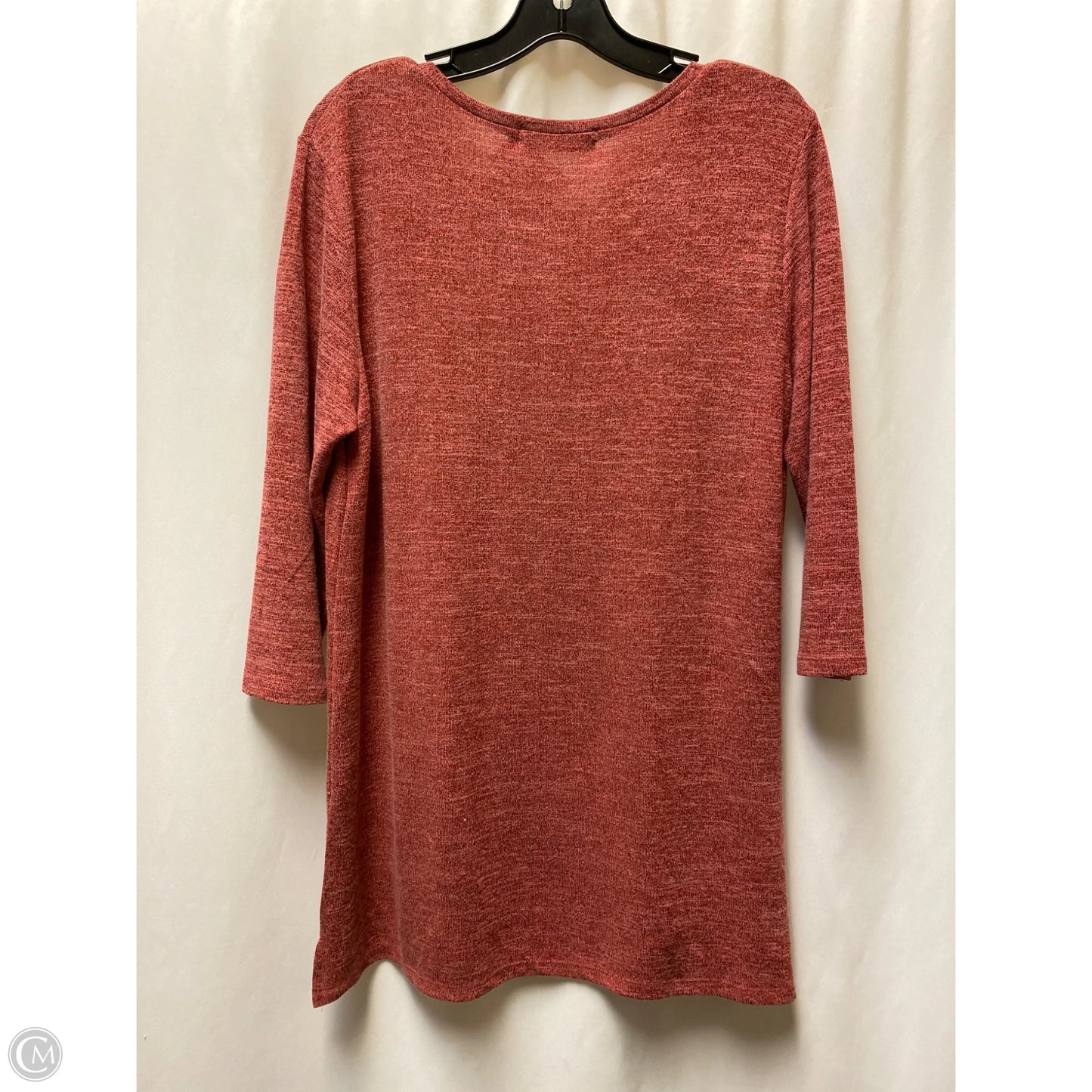 Top Long Sleeve By Clothes Mentor In Red, Size: S