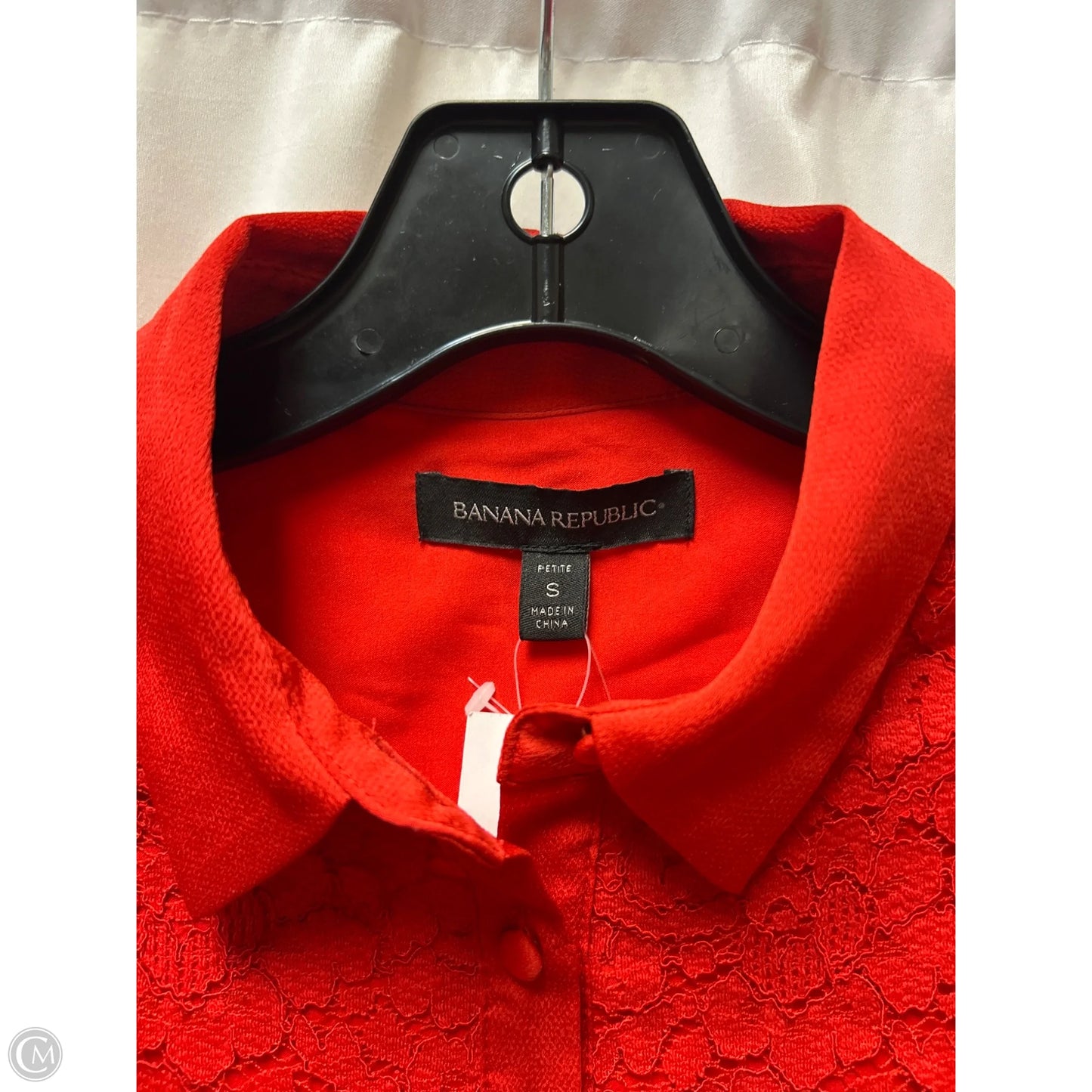 Dress Casual Midi By Banana Republic In Red, Size: S