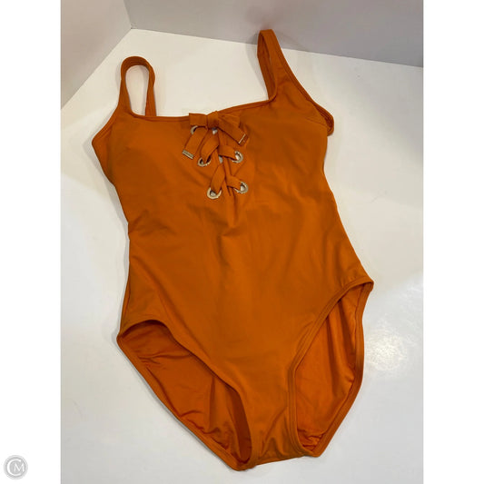 Swimsuit By Michael By Michael Kors In Orange, Size: L