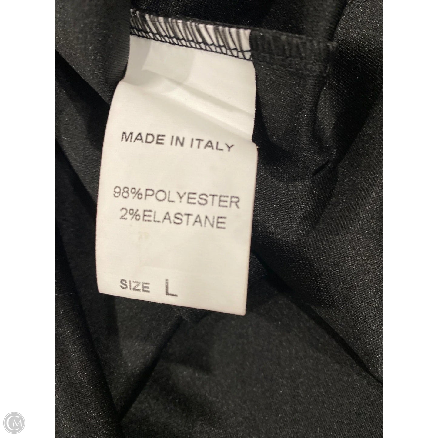 Dress Casual Midi By Clothes Mentor In Black, Size: L