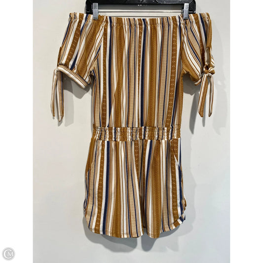 Romper By Derek Heart In Bronze, Size: L