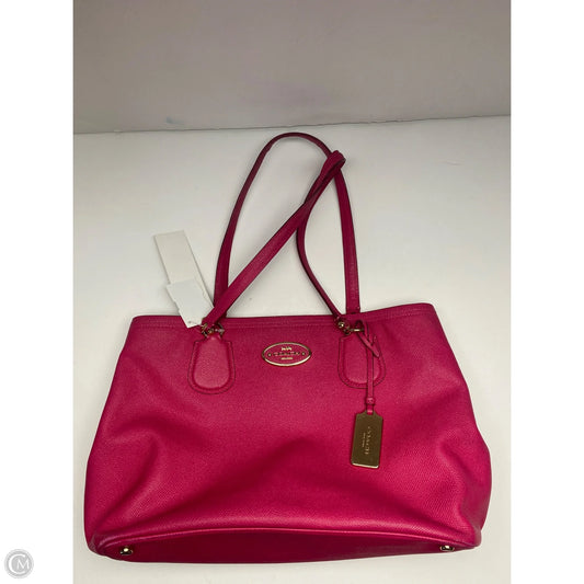 Handbag Designer By Coach, Size: Large