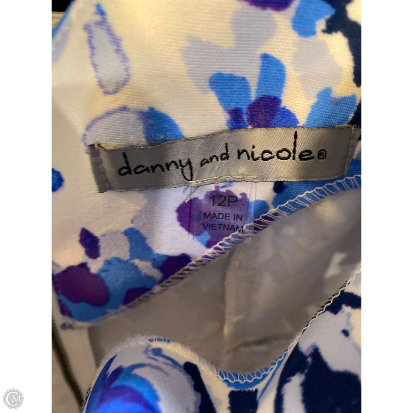 Dress Casual Midi By Clothes Mentor In Blue, Size: 12