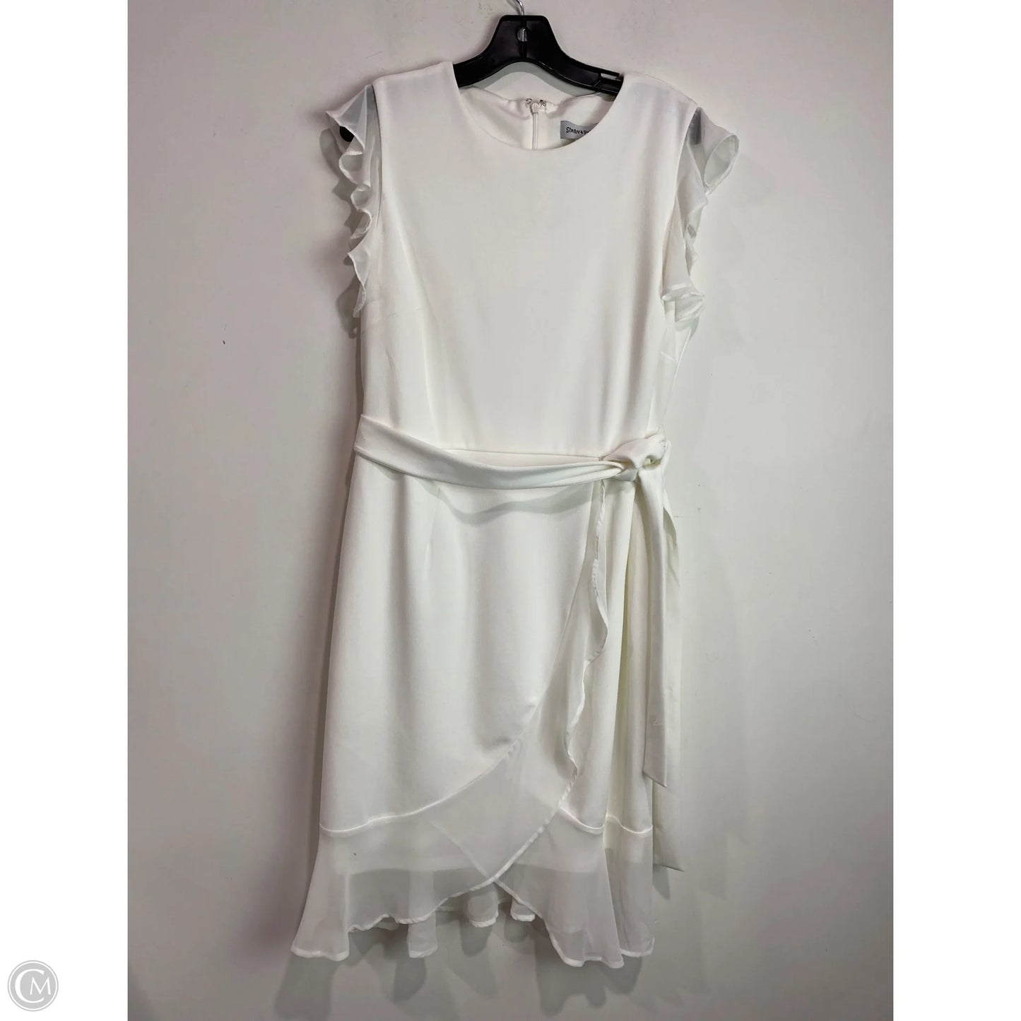 Dress Casual Midi By Shelby And Palmer In White, Size: L