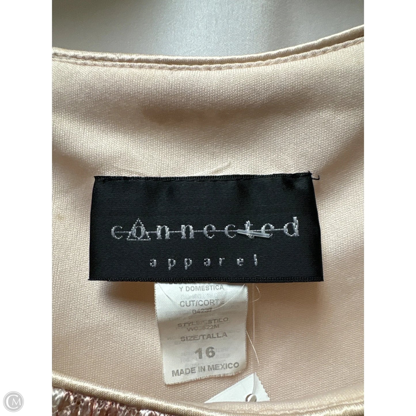 Dress Casual Maxi By Connected Apparel In Pink, Size: Xl