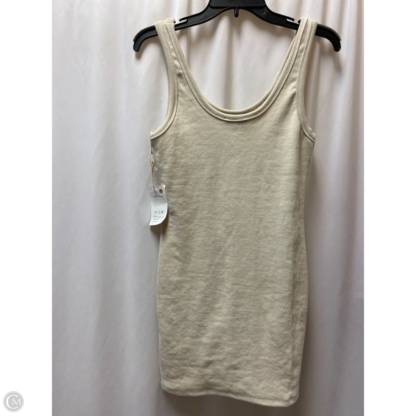 Dress Casual Short By Clothes Mentor In Cream, Size: L