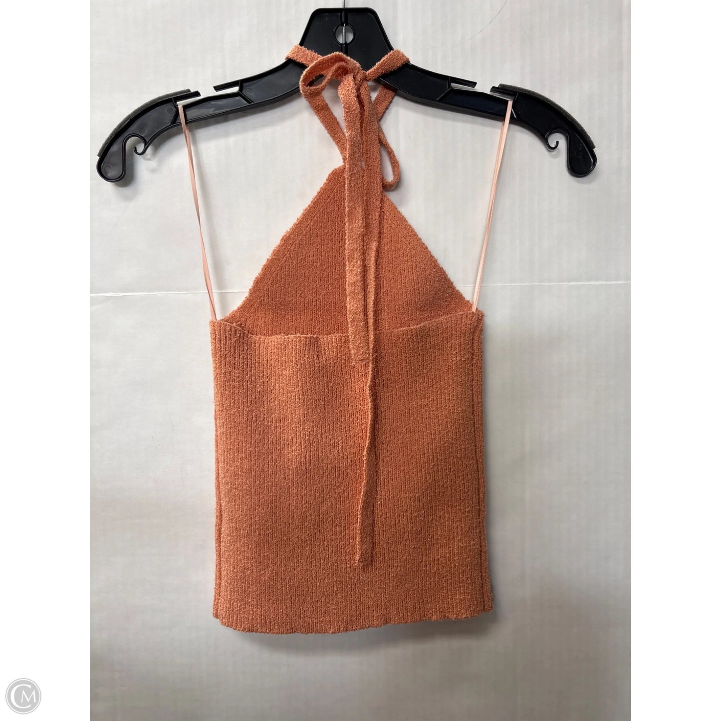 Top Sleeveless By Blu Pepper In Orange, Size: M