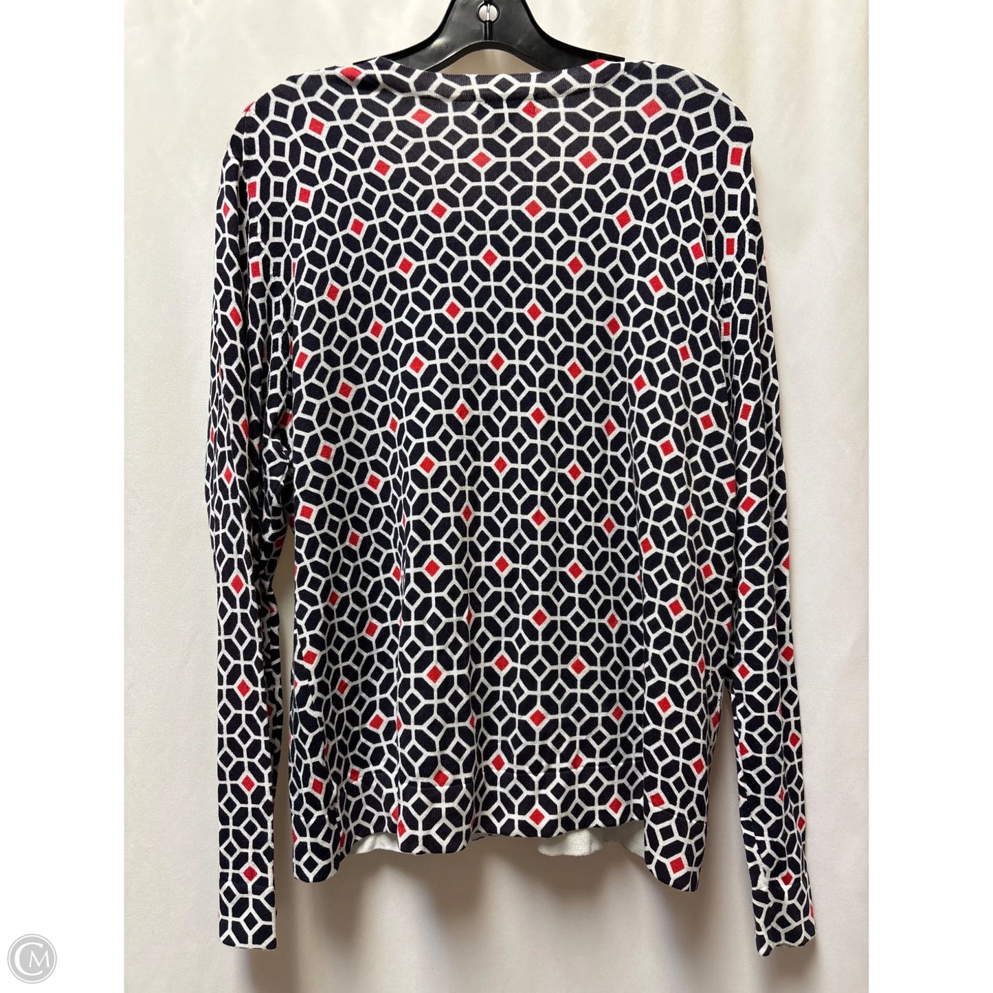 Cardigan By Charter Club In Navy, Size: Xl