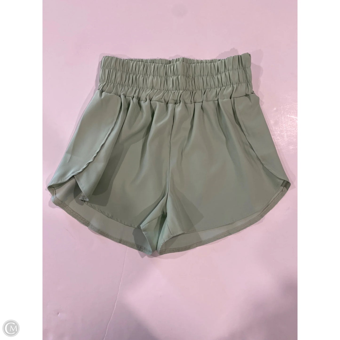 Athletic Shorts By Clothes Mentor In Green, Size: L