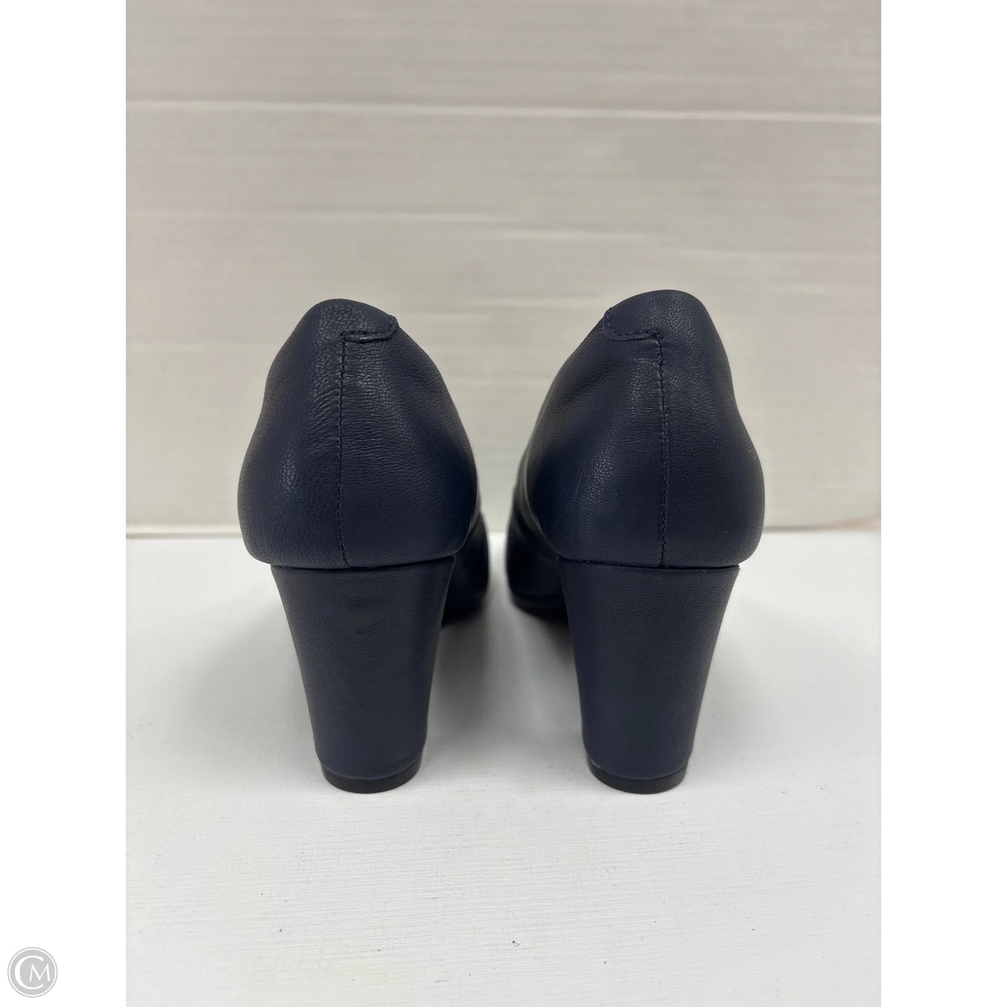 Shoes Heels Kitten By Sofft In Navy, Size: 6.5