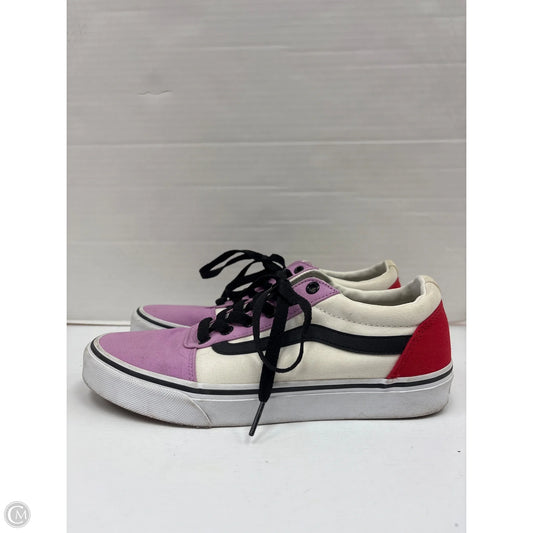 Shoes Sneakers By Vans In Purple, Size: 9