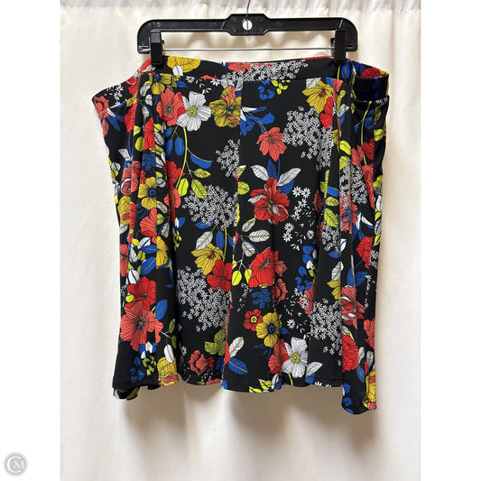 Shorts By Susan Graver In Multi-colored, Size: 2x