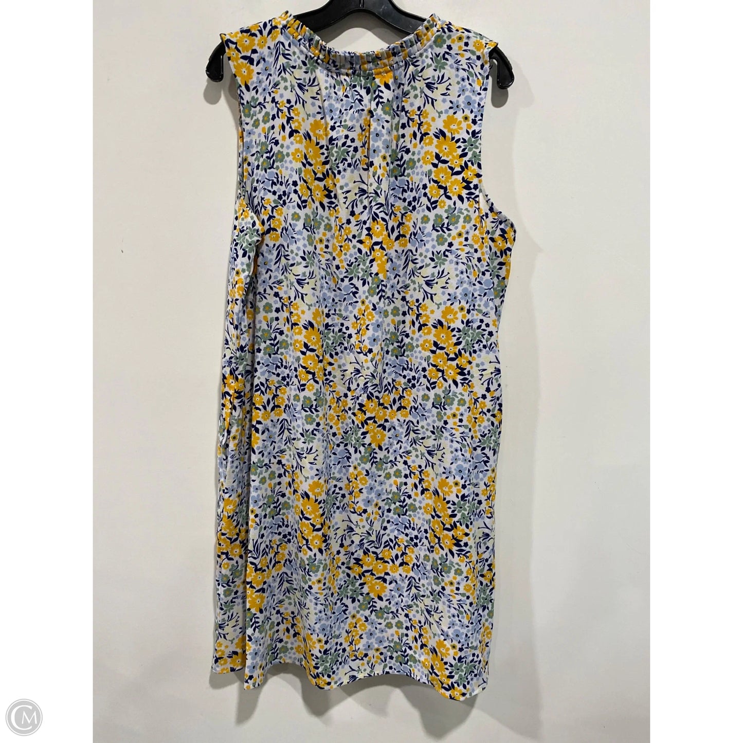 Dress Casual Midi By Clothes Mentor In Yellow, Size: Xxl
