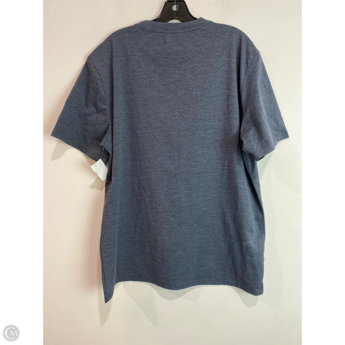 Top Short Sleeve By Clothes Mentor In Grey, Size: Xxl