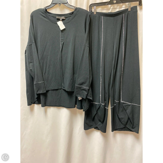 Pants Set 2pc By Habitat In Black, Size: Xs