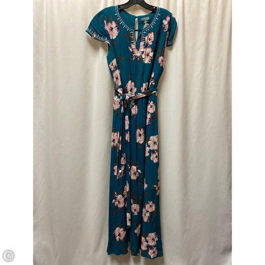 Dress Casual Maxi By Market & Spruce In Aqua, Size: 1x