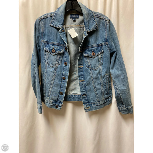 Jacket Denim By Lucky Brand In Blue Denim, Size: S