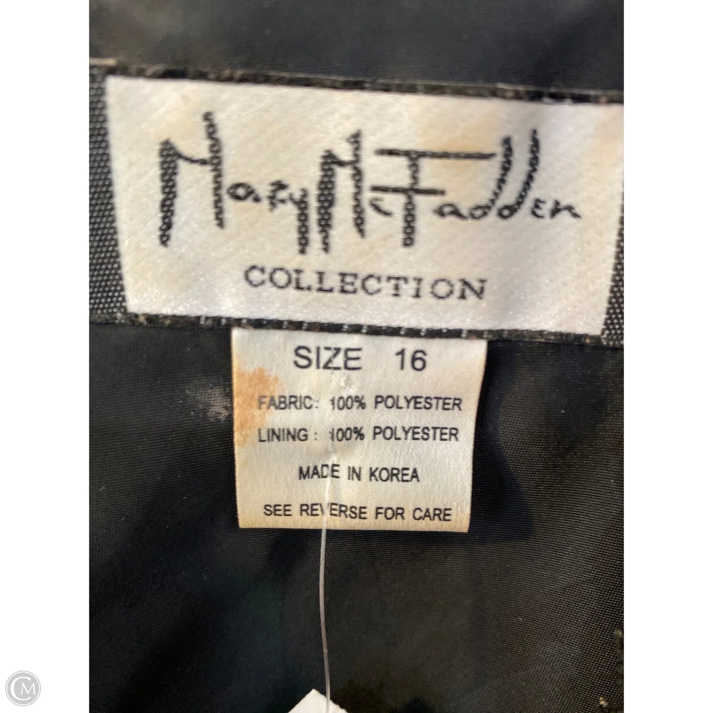 Dress Casual Maxi By Clothes Mentor In Black, Size: Xl