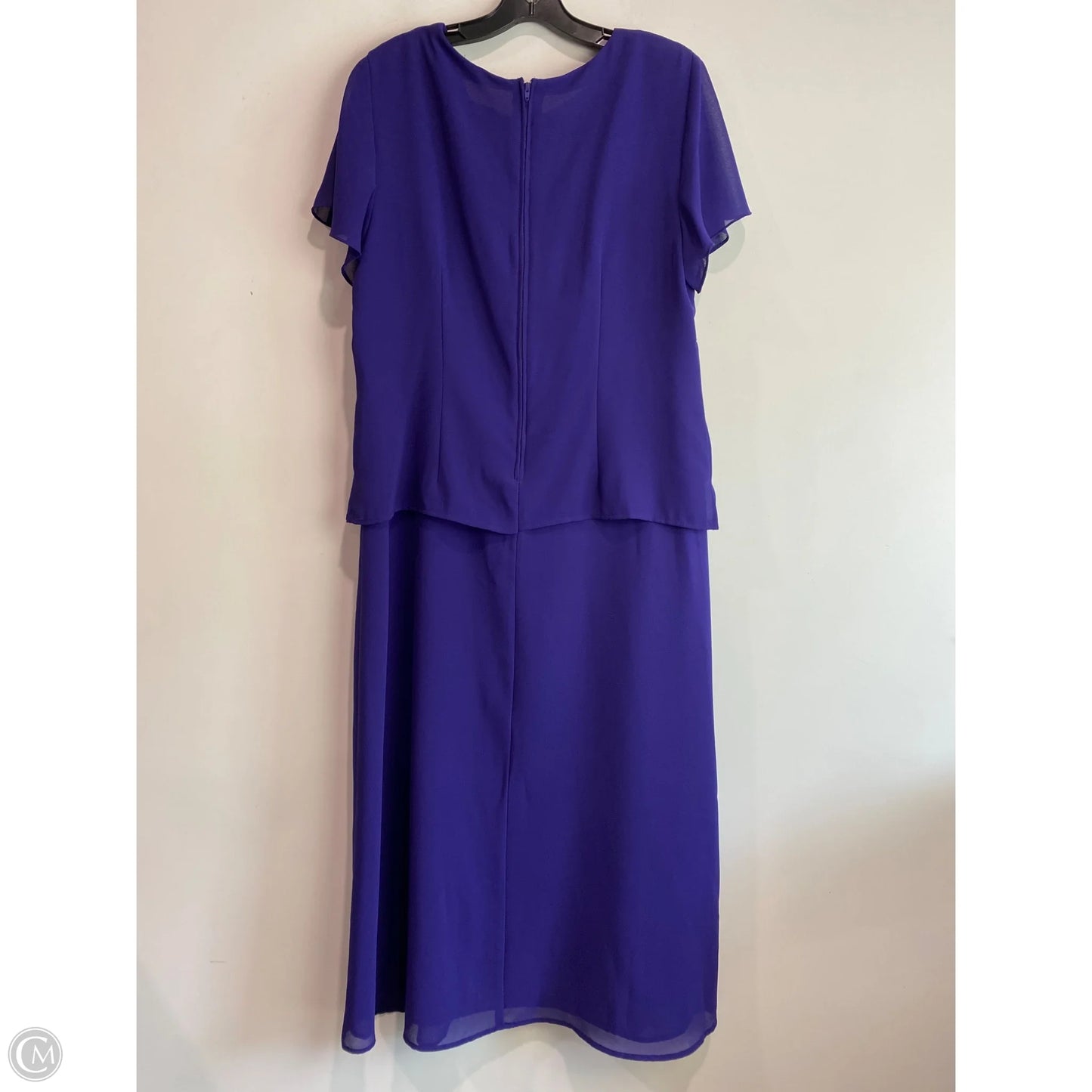 Dress Casual Maxi By Clothes Mentor In Purple, Size: L