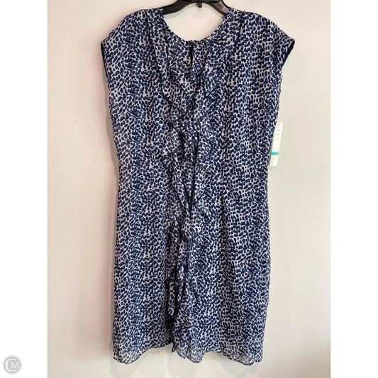 Dress Casual Midi By Olivia Matthews In Blue, Size: Xl