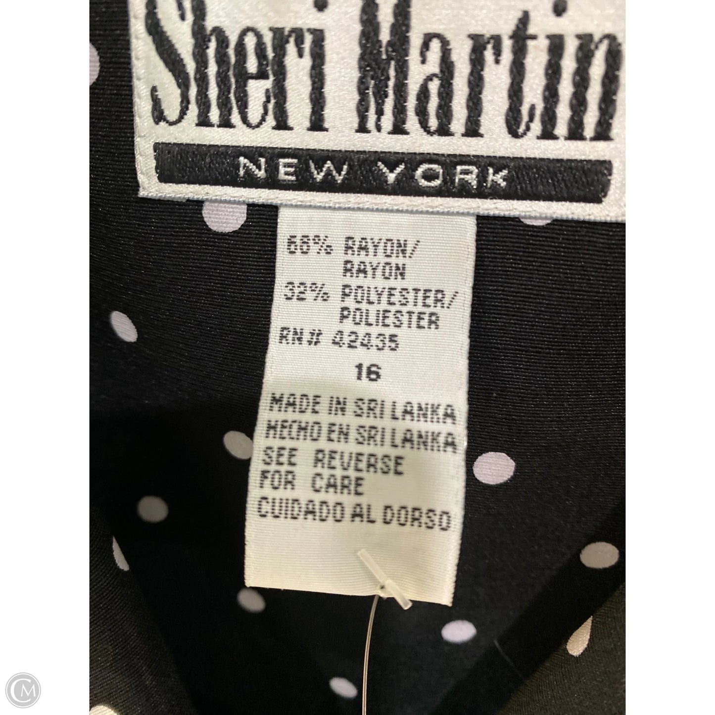 Dress Casual Maxi By Clothes Mentor In Black & White, Size: Xl