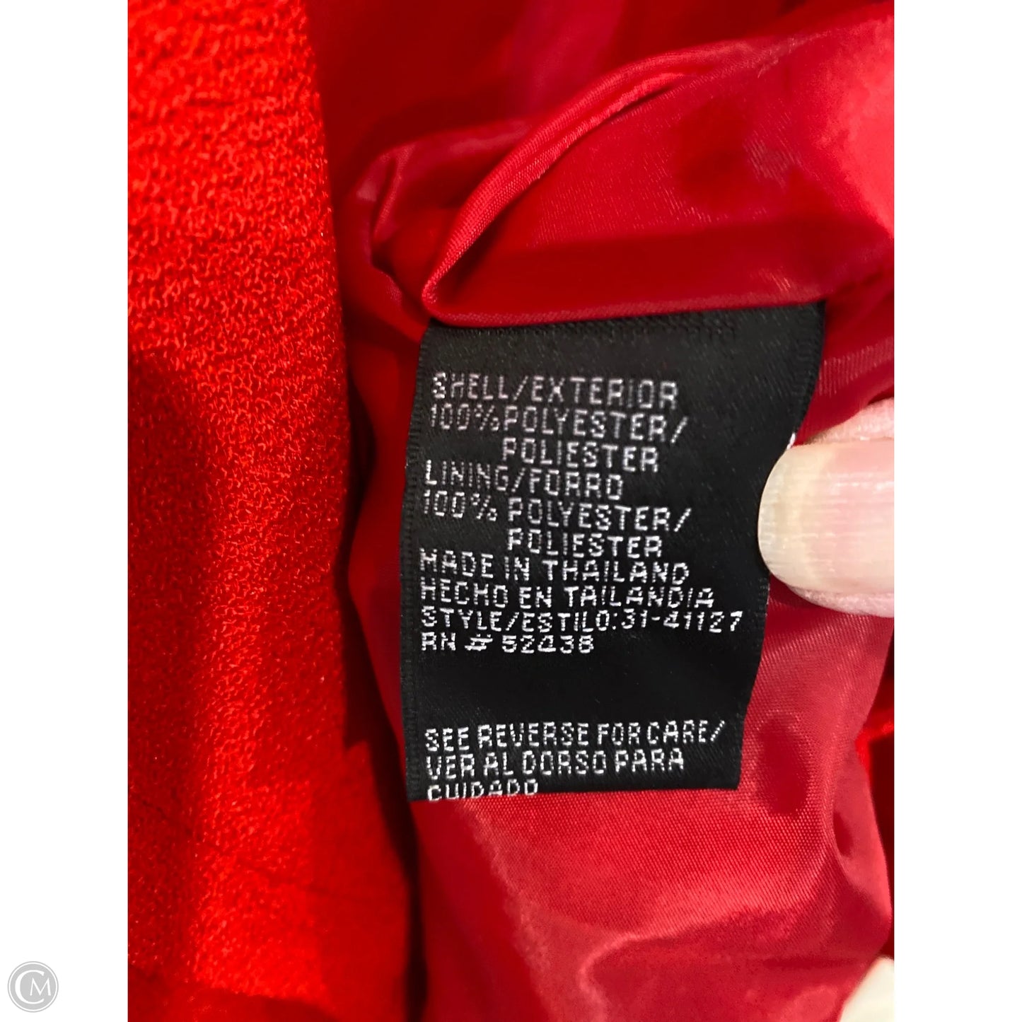 Blazer By Sag Harbor In Red, Size: L