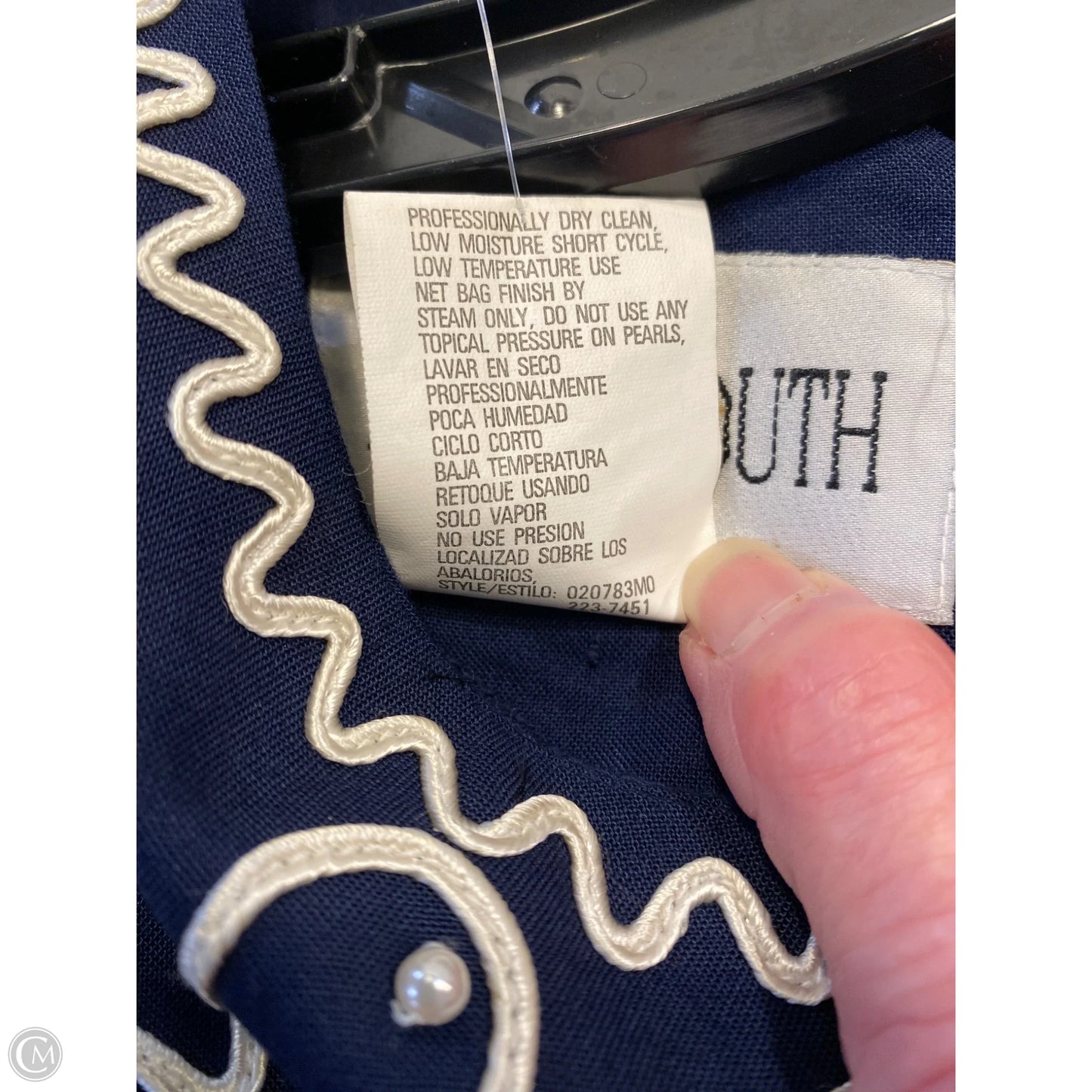Dress Casual Maxi By Clothes Mentor In Navy, Size: L
